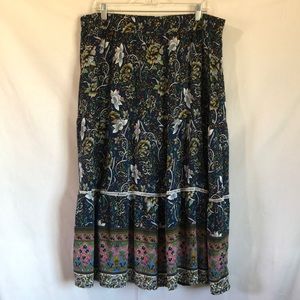 💖 Shein Curve Beautiful Elastic Waist Skirt Size 3X